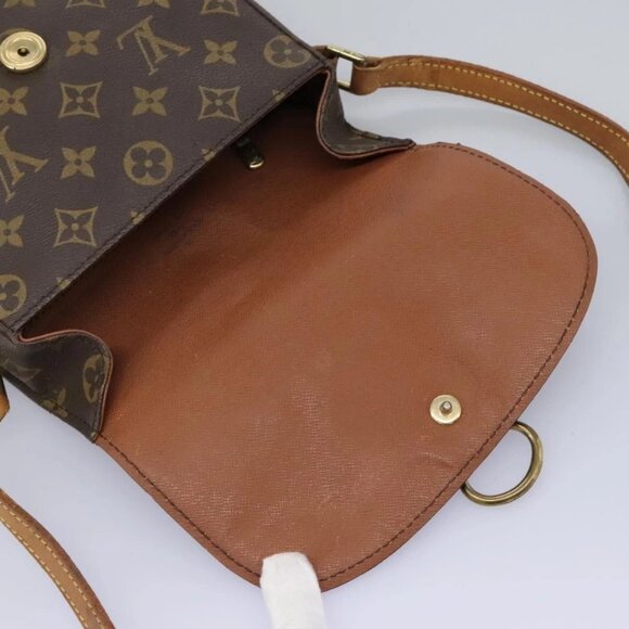 LOUIS VUITTON Monogram Saint Cloud MM Shoulder Bag M51243 LV Auth 119805 - Picture 11 of 16